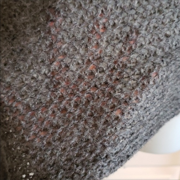 Asymmetric Turtle Neck Poncho - Picture 5 of 5